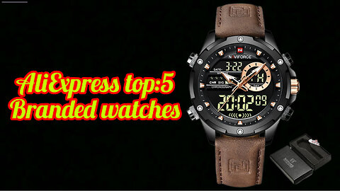 AliExpress top 5 branded watches