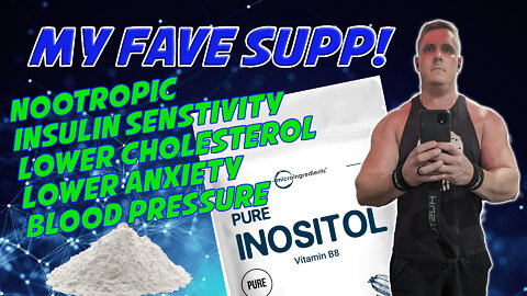 Inositol (Vitamin B8) is One of the BEST Supplements Ever! And it's DIRT CHEAP!