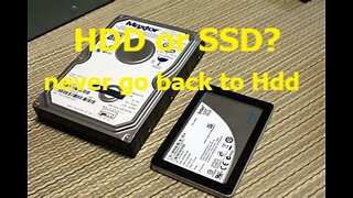 HDD or SSD my eyes were opened!