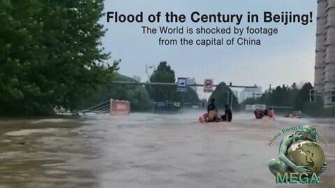 Flood of the Century in Beijing! The World is shocked by footage from the capital of China