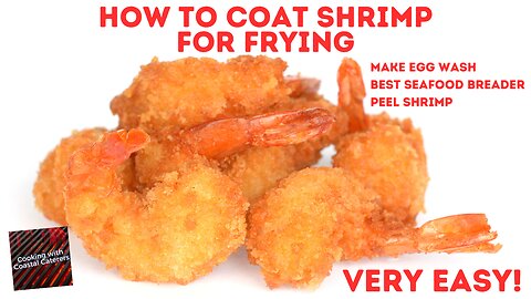 How To Coat Shrimp For Deep Frying