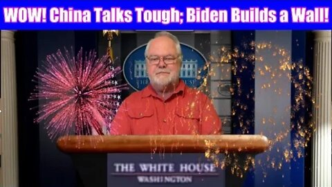 WOW! China Talks Tough; Biden Builds a Wall! Asst. SPOX Stands in for Karine to face Doocy!