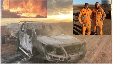 Escape from a Wheatbelt Firestorm in Australia