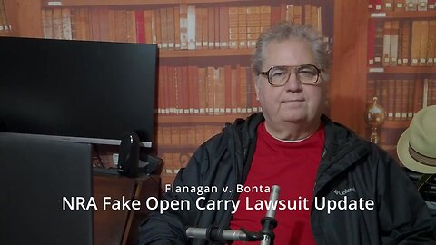 NRA Fake Open Carry Lawsuit Update