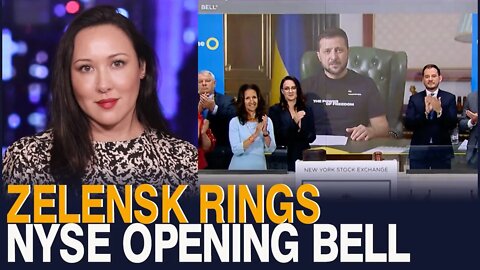 Kim Iversen: Zelensky Rings NYSE Opening Bell And Declares Ukraine Open For Billionaire Business!