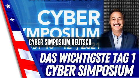 Das wichtigste aus den ersten 15h des Cyber Cymposium in 5 Minuten zusammengefasst