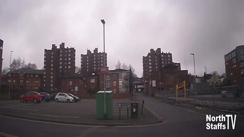Driving around Stoke town centre (Stoke-on-Trent) (March 2021) #stoke #stokeontrent #driving