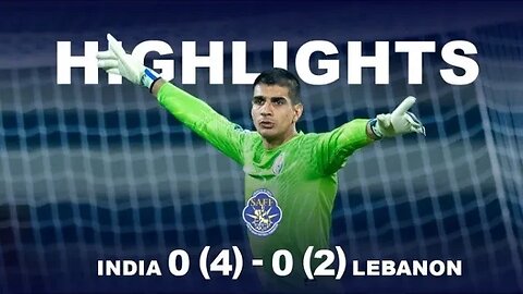 India into the final in SAFF CHAMPIONSHIP win against Lebanon in panelty.
