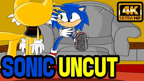 SONIC UNCUT 4K TAILS CAUSES TROUBLE 4K Ai REMASTERED - Newground Flash Archives