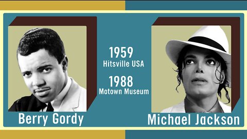 Legendary Lee Canady: Berry Gordy & Michael Jackson - Hitsville USA & Motown Museum - 1959 & 1988