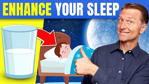 How To Sleep Better - Drink 1/2 Cup of This Before Bed