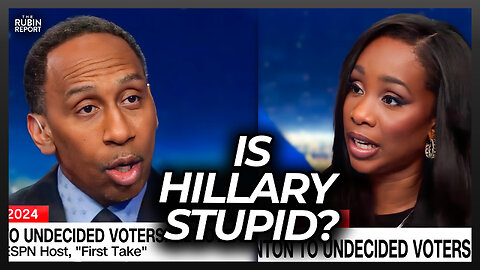 CNN Host Gasps When Stephen A. Smith Trashes Hillary Clinton for Being Clueless