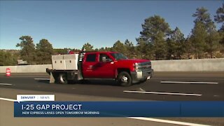 CDOT to open express lanes on I-25 South Gap Project, tolls waived during testing period