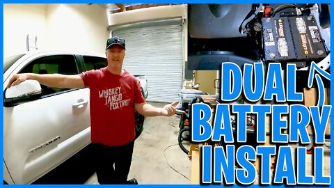 How to install Dual Batteries in a 2022 Toyota Tacoma eps9 More power for the additional accessories