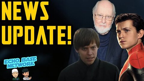 Star Wars and Entertainment News | John Williams Returning | Media Attacks Luke | Tom Holland