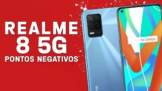 Realme 8 5G - Pontos Negativos que você PRECISA SABER!