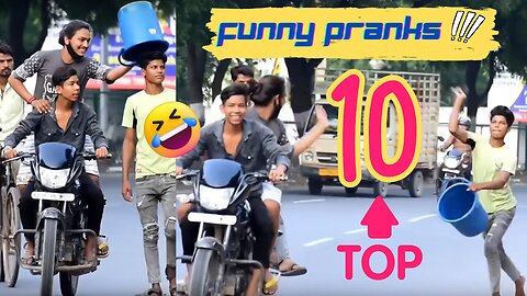 Top 10 Funniest Pranks of 2024 #shorts#yt#fny#viral#entertainment#vidiQ#hastags#funny