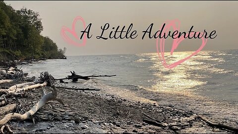 Hiking A Secret Forest Trail to Lake Erie With Love, Adventure, and Music!