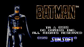 Batman the Videogame Title Screen.
