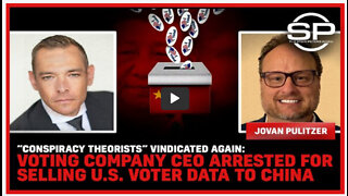 “Conspiracy Theorists” VINDICATED AGAIN: Voting Company CEO ARRESTED