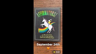 September 24th oracle card