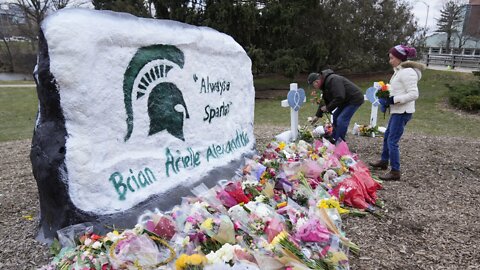 Michigan State University students and community organize protest