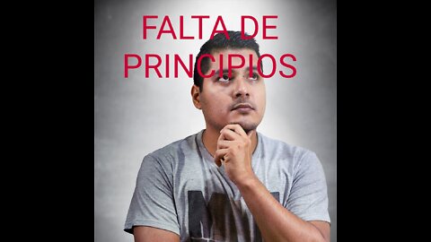 Falta de principios