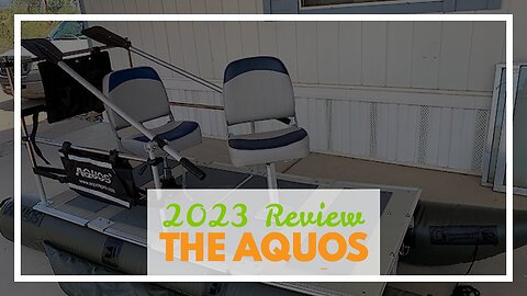  AQUOS Heavy-Duty for Two 12.5ft Inflatable Pontoon