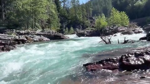 Glacier National Park River rapids