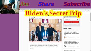 Biden's secret Ukraine Visit! Where's Ohio anyway?