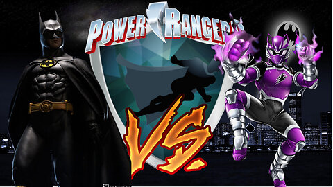 Batman Vs. Jungle Fury Purple Ranger