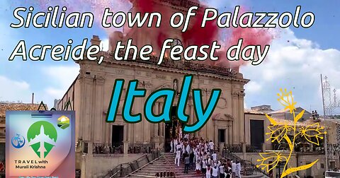 Sicilian town of Palazzolo Acreide, the feast day #Italy 🇮🇹 #Sicily