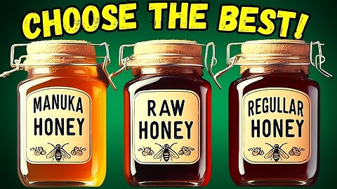 Regular vs Raw vs Manuka Honey 😳 Shockingly Unhealthy ...