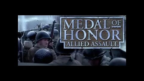 Medal of Honor Allied Assault Intro and basic Training Game Play.