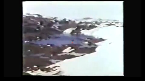 "BUNGER HILLS" in ANTARTICA - WARM WATER LAKES - OPERATION HIGHJUMP 1946