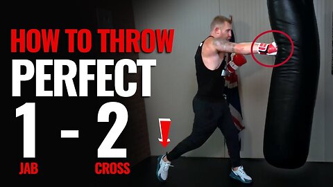 How to Throw a 1 - 2 / Jab - Cross in Boxing