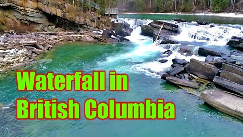 Waterfall in British Columbia The Outdoor Adventures Vlog#1872