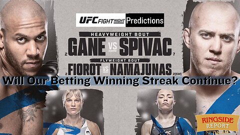 UFC Fight Night Gane vs. Spivac Preview | Can Gane Rebound After Jon Jones?
