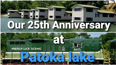 25th anniversary at Patoka lake Indiana
