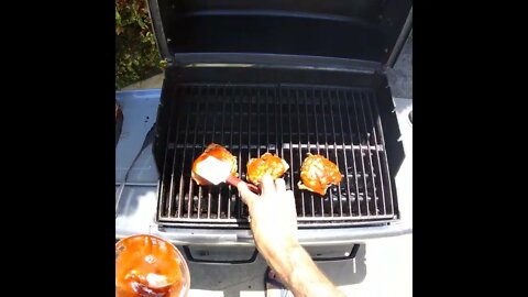 Basketball Lands On Grill and Ruins Chicken! #MegaFails #Shorts