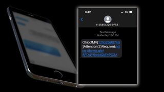 BMV warning Ohioans about identity theft text scam
