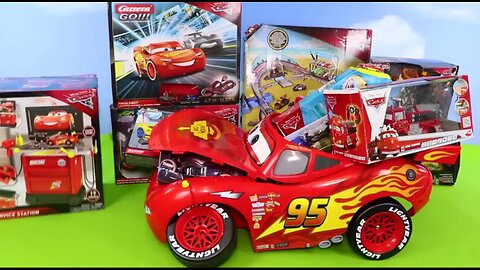 Car toys with lightning McQueen for kids