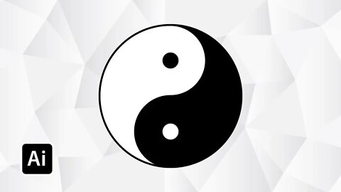 Yin Yang Symbol Design | Adobe Illustrator