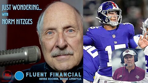 Just Wondering ... with Norm Hitzges 11/13: Goodbye to the Giants and Jimbo's Money!