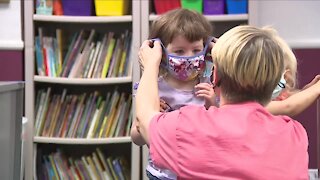 How do you keep a mask on a 2-year old? Colorado child care centers face new challenges