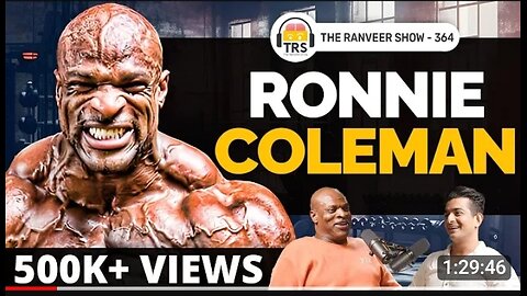 Legendary Bodybuilder Ronnie Coleman On Injury, Steroids & Success | The Ranveer Show