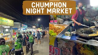 Chumphon Night Market - Thai Street Food