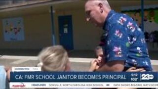 Former school janitor becomes principal