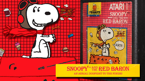 GAMEEXTV - retroautopsia de SNOOPY VS THE RED BARON para el ATARI 2600