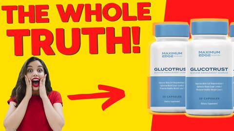 🔴Glucotrust | Glucotrust Review | Glucotrust Blood Sugar Works? Glucotrust Supplement